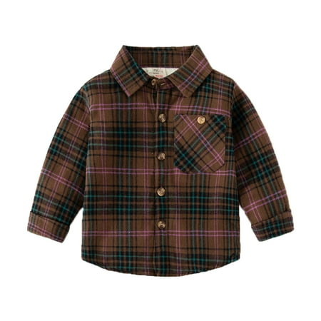 Toddler Boys Winter Long Sleeve Thicken Shirt Coat Tops Outwear Baby Clothes Plaid
Toddler Boys Winter Long Sleeve Thicken Shirt Coat Tops Outwear Baby Clothes Plaid