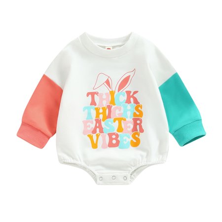 Mackneog Infant Baby Newborn Girls Fall Long Sleeve Patchwork Easter Day Bunny Romper Bodysuit Clothes 80 White Gift on Clearance
Mackneog Infant Baby Newborn Girls Fall Long Sleeve Patchwork Easter Day Bunny Romper Bodysuit Clothes 80 White Gift on Clearance