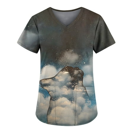 Cosy Date Night Shirts Women Vneck Fitted Plus Size Scrubs Short Sleeve Classic Polyester Mother s Day Pocket Patterned Scrub Tops Ladys
Cosy Date Night Shirts Women Vneck Fitted Plus Size Scrubs Short Sleeve Classic Polyester Mother s Day Pocket Patterned Scrub Tops Ladys