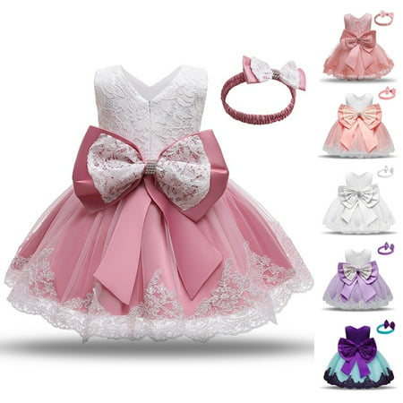 Uccdo Toddler Girls Lace Ball Gown Dresses + Matching Headband Flower Girls Pageant Party Wedding Tutu Dress Size 3-8T
Uccdo Toddler Girls Lace Ball Gown Dresses + Matching Headband Flower Girls Pageant Party Wedding Tutu Dress Size 3-8T