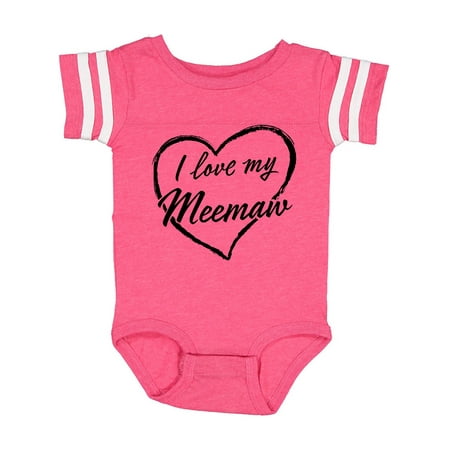 Inktastic I Love My Meemaw in Black Chalk Heart Gift Baby Boy or Baby Girl Bodysuit
Inktastic I Love My Meemaw in Black Chalk Heart Gift Baby Boy or Baby Girl Bodysuit