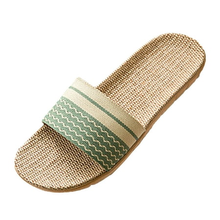 Youmylove Couple Women Slide Slippers Summer Fashion Indoor Outdoor Non-Slip Comfortable Wave Linen Slippers Comfort Cozy Leisure Daily Walking
Youmylove Couple Women Slide Slippers Summer Fashion Indoor Outdoor Non-Slip Comfortable Wave Linen Slippers Comfort Cozy Leisure Daily Walking