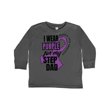 Inktastic Chronic Pain I Wear Purple For My Step Dad Gift Toddler Boy or Toddler Girl Long Sleeve T-Shirt
Inktastic Chronic Pain I Wear Purple For My Step Dad Gift Toddler Boy or Toddler Girl Long Sleeve T-Shirt