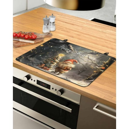 Christmas Stove Top Covers for Electric Stove Heat Insulation Fireproof Glass Cooktop Cover Counter Top Glass Stove Cover for Prevent Scratches 24 x21 Forest Gnomes Xmas Tree Snowflake
Christmas Stove Top Covers for Electric Stove Heat Insulation Fireproof Glass Cooktop Cover Counter Top Glass Stove Cover for Prevent Scratches 24 x21 Forest Gnomes Xmas Tree Snowflake
