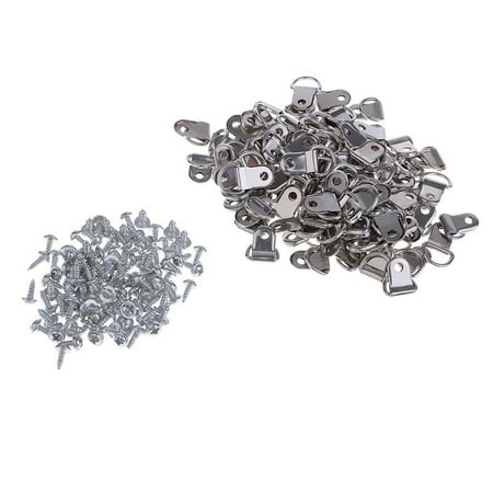 100 Pieces Heavy Duty D Picture with Screws for Hanging Wooden Frame 0.98 x 0.39 inch
100 Pieces Heavy Duty D Picture with Screws for Hanging Wooden Frame 0.98 x 0.39 inch