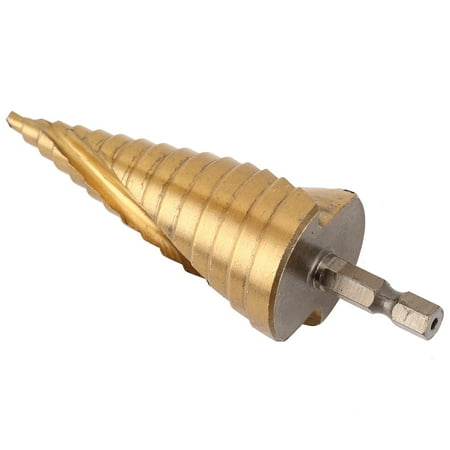 CHICIRIS Drill Bit Step Drill Bit High Speed Steel Hole Cutter Tool with Hex Handle for Drilling Wood High Speed Steel Step Drill Bit
CHICIRIS Drill Bit Step Drill Bit High Speed Steel Hole Cutter Tool with Hex Handle for Drilling Wood High Speed Steel Step Drill Bit