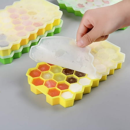 Travelwant 2Pcs Ice Cube Trays Silicone Ice Cube Molds with Lid Flexible Ice Trays BPA Free for Whiskey Cocktail Stackable Flexible Safe Ice Cube Molds
Travelwant 2Pcs Ice Cube Trays Silicone Ice Cube Molds with Lid Flexible Ice Trays BPA Free for Whiskey Cocktail Stackable Flexible Safe Ice Cube Molds