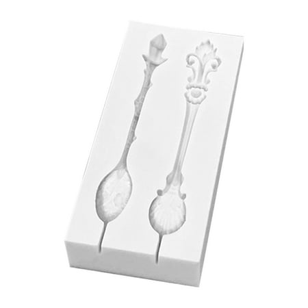 BESTONZON Silicone Fondant Mold Spoon Shape Chocolate Mold Embossed Spoon DIY Mold Baking Mold
BESTONZON Silicone Fondant Mold Spoon Shape Chocolate Mold Embossed Spoon DIY Mold Baking Mold