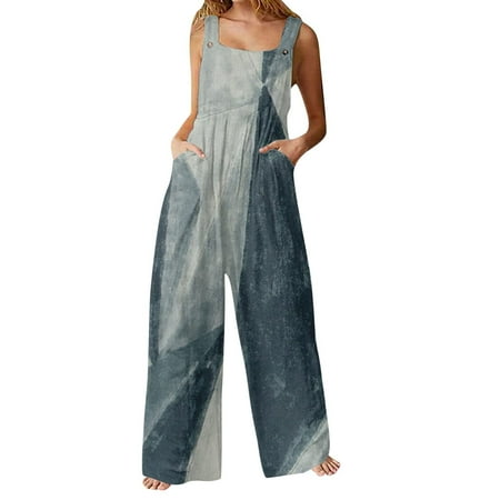 Xihbxyly Jumpsuits for Women 2023 Summer Casual Maternity Overalls Boho Comfy Cotton Linen Jumpsuit Baggy Button Bib Loose Overalls Plus Size Pants Maxi Pockets Rompers Summer Clearance #3
Xihbxyly Jumpsuits for Women 2023 Summer Casual Maternity Overalls Boho Comfy Cotton Linen Jumpsuit Baggy Button Bib Loose Overalls Plus Size Pants Maxi Pockets Rompers Summer Clearance #3