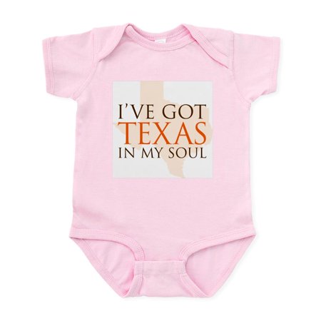 CafePress - Texas In My Soul Infant Creeper - Baby Light Bodysuit Size Newborn - 24 Months
CafePress - Texas In My Soul Infant Creeper - Baby Light Bodysuit Size Newborn - 24 Months