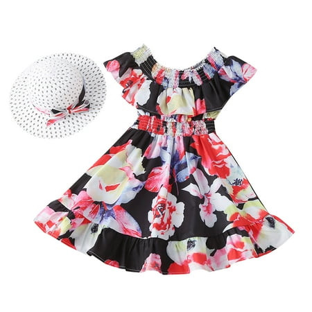KI-8jcuD Toddler Baby Girls Clothes Set Kids Toddler Girls Ruffled Sleeve Off Shoulder Cartoon Print Elastic Waist Summer Princess Dress With Hat Set Outfits 2Pcs Blanket With Matching Headband Todd
KI-8jcuD Toddler Baby Girls Clothes Set Kids Toddler Girls Ruffled Sleeve Off Shoulder Cartoon Print Elastic Waist Summer Princess Dress With Hat Set Outfits 2Pcs Blanket With Matching Headband Todd