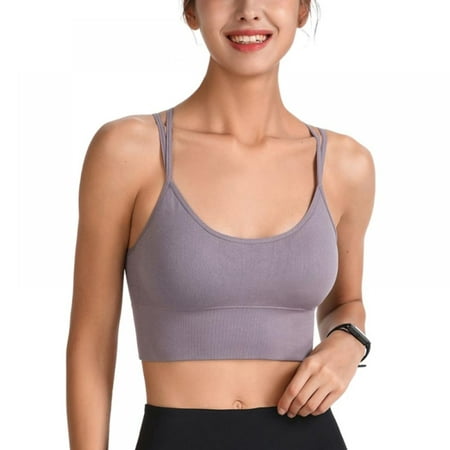 Women Back Cross Seamless Sports Bra Fast Dry Shockproof Yoga Bra Solid Running Fitness Sports Bralettes
Women Back Cross Seamless Sports Bra Fast Dry Shockproof Yoga Bra Solid Running Fitness Sports Bralettes