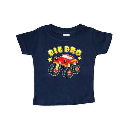 Inktastic Monster Truck Big Bro Gift Baby Boy T-Shirt