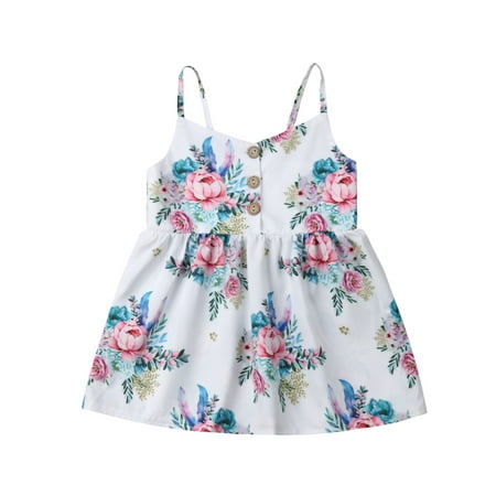 Calsunbaby Newborn Baby Girls Summer Sleeveless Dress Flower Print Sling Sundress Kids Casual Dresses Pink 9-18 Months
Calsunbaby Newborn Baby Girls Summer Sleeveless Dress Flower Print Sling Sundress Kids Casual Dresses Pink 9-18 Months
