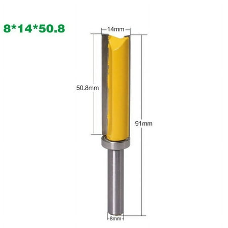 8MM Shank Woodworking Milling Cutter Engraving Machine Trimming Router Bit