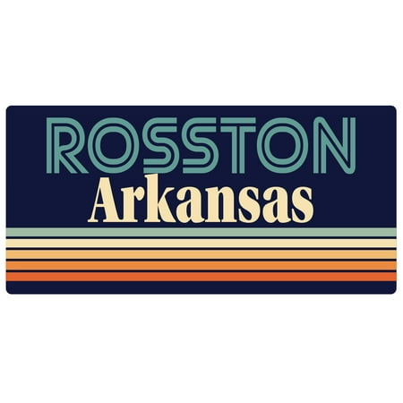 Rosston Arkansas 5 x 2.5-Inch Fridge Magnet Retro Design