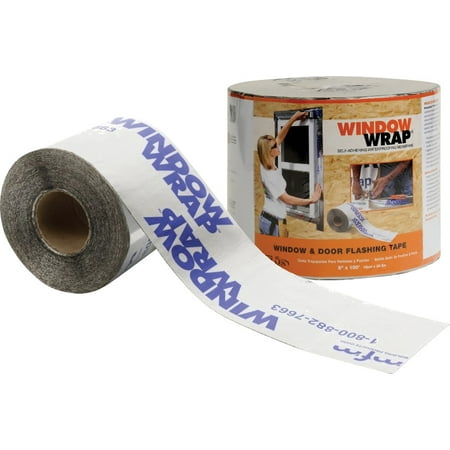 

MFM Building Products MFM WindowWrap PSX-20 Flashing Tape 6 In. X 100 Ft. White