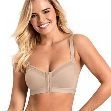 Baywell Women s Front Closure Brassiere Sports Bra Full-Coverage Wirefree Bra Skin S-5XL
Baywell Women s Front Closure Brassiere Sports Bra Full-Coverage Wirefree Bra Skin S-5XL