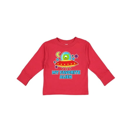 Inktastic My Favorite Alien in Spaceship with Moon and Stars Gift Toddler Boy or Toddler Girl Long Sleeve T-Shirt
Inktastic My Favorite Alien in Spaceship with Moon and Stars Gift Toddler Boy or Toddler Girl Long Sleeve T-Shirt