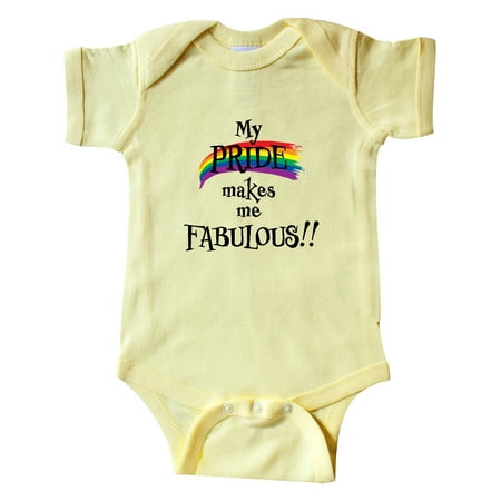 Inktastic My Pride Makes me Fabulous with Rainbow Gift Baby Boy or Baby Girl Bodysuit
Inktastic My Pride Makes me Fabulous with Rainbow Gift Baby Boy or Baby Girl Bodysuit
