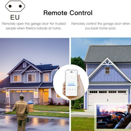 Smart Home Garage Door Opener WiFi Wireless Remote Controller Switch Home Garage Door Smart Controller Smart Home Garage Door Opener WiFi Wireless Remote Controller Switch EU
Smart Home Garage Door Opener WiFi Wireless Remote Controller Switch Home Garage Door Smart Controller Smart Home Garage Door Opener WiFi Wireless Remote Controller Switch EU