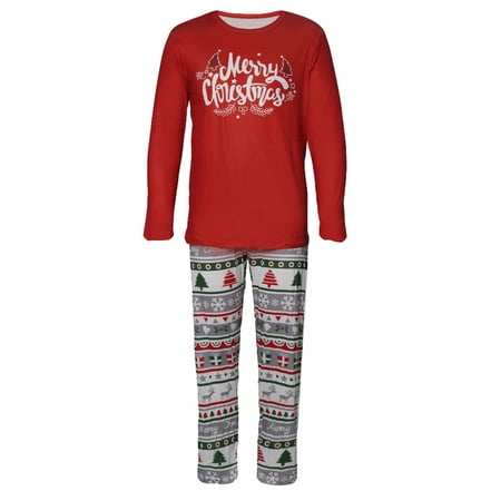 Uorcsa Cute Home Christmas Comfy Print Pajamas Two-piece Warm Parent-child clothing Red
Uorcsa Cute Home Christmas Comfy Print Pajamas Two-piece Warm Parent-child clothing Red