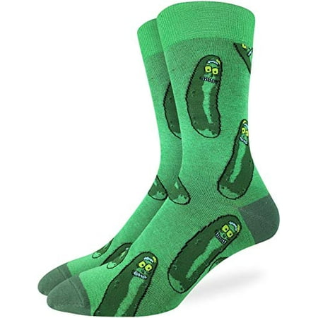 Good Luck Sock Men s Rick and Morty Little Pickle Ricks Socks Adult