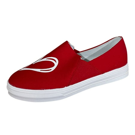 HGWXX7 Women s Breathable Flat Love Round Toe Slip-On Pumps Casual Single Shoes Fall Shoes
HGWXX7 Women s Breathable Flat Love Round Toe Slip-On Pumps Casual Single Shoes Fall Shoes