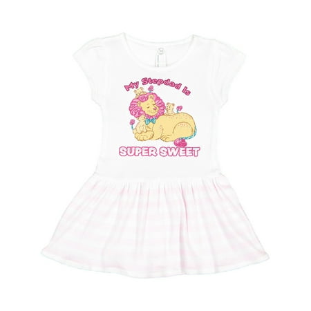 Inktastic My Stepdad Is Super Sweet Cotton Candy Lions with Pink Mane Gift Toddler Girl Dress
Inktastic My Stepdad Is Super Sweet Cotton Candy Lions with Pink Mane Gift Toddler Girl Dress