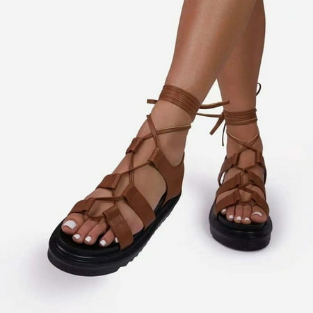 LnjYIGJ Women s Sandals Summer New Style Thick-soled Cross Straps Comfortable Beach Women s Sandals
LnjYIGJ Women s Sandals Summer New Style Thick-soled Cross Straps Comfortable Beach Women s Sandals