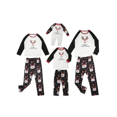 Gwiyeopda Christmas Family Leisure Clothes Set Christmas Printed Long Sleeve O-neck Pullover+Trousers/Romper Pajamas 2Pcs Set
Gwiyeopda Christmas Family Leisure Clothes Set Christmas Printed Long Sleeve O-neck Pullover+Trousers/Romper Pajamas 2Pcs Set