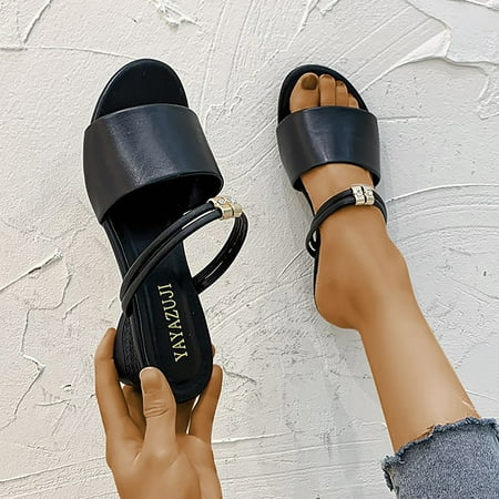 Cathalem Circus Sandals for Women Fashion Women Beach Slip On Two Wear Casual Open Toe Non Slip Sandals for Women Dressy Wide Black 7
Cathalem Circus Sandals for Women Fashion Women Beach Slip On Two Wear Casual Open Toe Non Slip Sandals for Women Dressy Wide Black 7