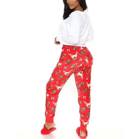 COUTEXYI Women Christmas Lounge Pants Fashion Holiday Print Elastic Waist Loose Pajama Pants
COUTEXYI Women Christmas Lounge Pants Fashion Holiday Print Elastic Waist Loose Pajama Pants