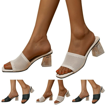 PEASKJP Flip Flops for Women 2023 Women Summer Thick Heel Open Toe Wedges Round Toe Sandals Shoes Women Sandals White 6.5
PEASKJP Flip Flops for Women 2023 Women Summer Thick Heel Open Toe Wedges Round Toe Sandals Shoes Women Sandals White 6.5