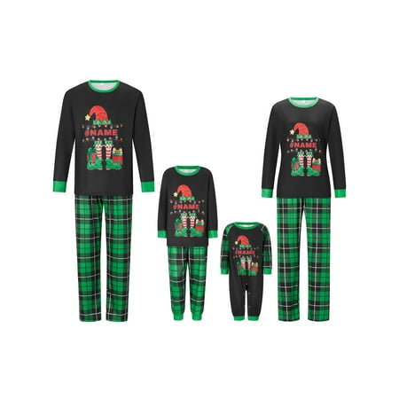 Thaisu Matching Family Pajamas Sets Christmas Pjs Elf Print Top and Plaid Pants Sleepwear
Thaisu Matching Family Pajamas Sets Christmas Pjs Elf Print Top and Plaid Pants Sleepwear