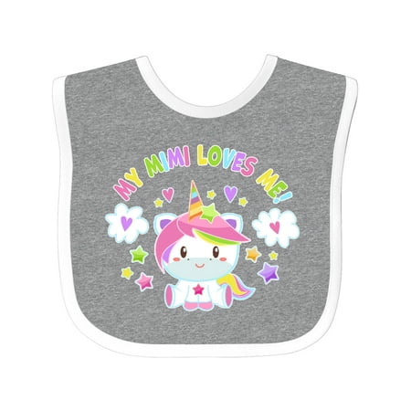 Inktastic My Mimi Loves Me with Cute Rainbow Unicorn Gift Baby Boy or Baby Girl Bib
Inktastic My Mimi Loves Me with Cute Rainbow Unicorn Gift Baby Boy or Baby Girl Bib