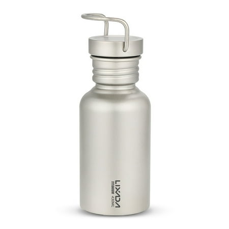 Lixada 430ml Leakproof Titanium Bottle Ultralight Outdoor Camping Cycling Hiking Sports Water Bottle
Lixada 430ml Leakproof Titanium Bottle Ultralight Outdoor Camping Cycling Hiking Sports Water Bottle