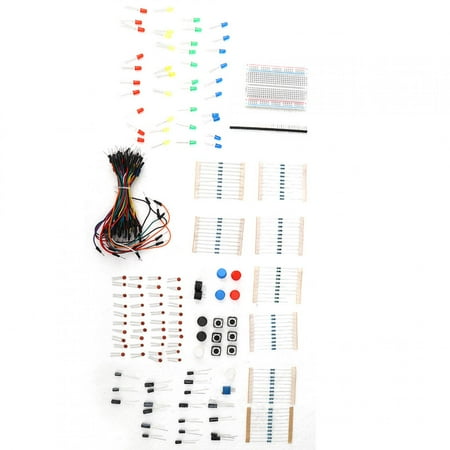 DOACT Durable Practical Beautiful Resistor Buzzer LED Resistor Kit Resistor Electronic DIY Projects For Beginners
DOACT Durable Practical Beautiful Resistor Buzzer LED Resistor Kit Resistor Electronic DIY Projects For Beginners