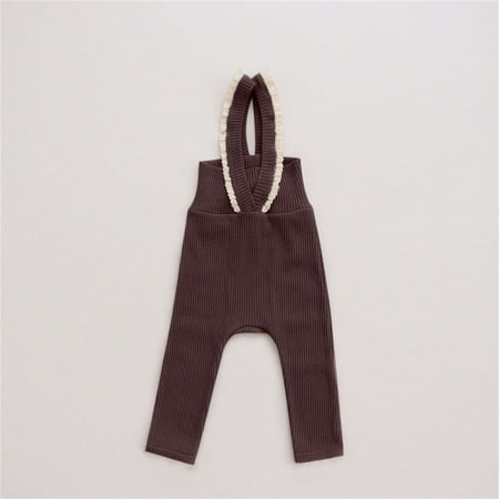 NECHOLOGY Baby Girls Boys Cotton Summer Autumn Ribbed Long Pants Suspender Pants Baby Boy Clothes Nautical Pants Coffee 6-12 Months
NECHOLOGY Baby Girls Boys Cotton Summer Autumn Ribbed Long Pants Suspender Pants Baby Boy Clothes Nautical Pants Coffee 6-12 Months