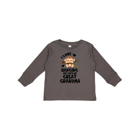Inktastic Monkey I Love Hanging out with My Great Grandma Gift Toddler Boy or Toddler Girl Long Sleeve T-Shirt
Inktastic Monkey I Love Hanging out with My Great Grandma Gift Toddler Boy or Toddler Girl Long Sleeve T-Shirt