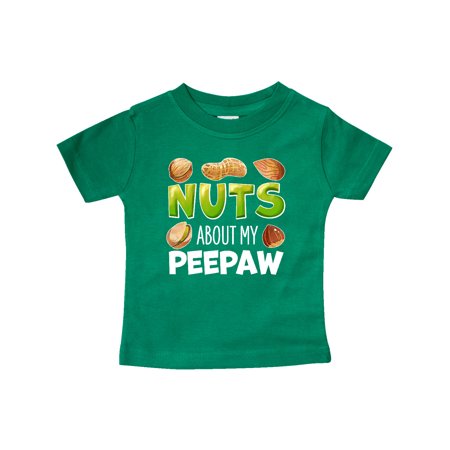 Inktastic Nuts About My Peepaw Peanut Almond Pistachio Gift Baby Boy or Baby Girl T-Shirt
Inktastic Nuts About My Peepaw Peanut Almond Pistachio Gift Baby Boy or Baby Girl T-Shirt