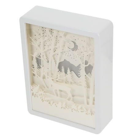 Chuangji Night Stand Lamp Night Lamp Forest Deer Christmas Night Light LED Night Light 3d Shadow Light
Chuangji Night Stand Lamp Night Lamp Forest Deer Christmas Night Light LED Night Light 3d Shadow Light
