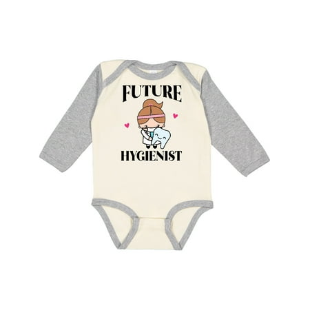 Inktastic Dental Hygienist Baby Girl Gift Baby Girl Long Sleeve Bodysuit