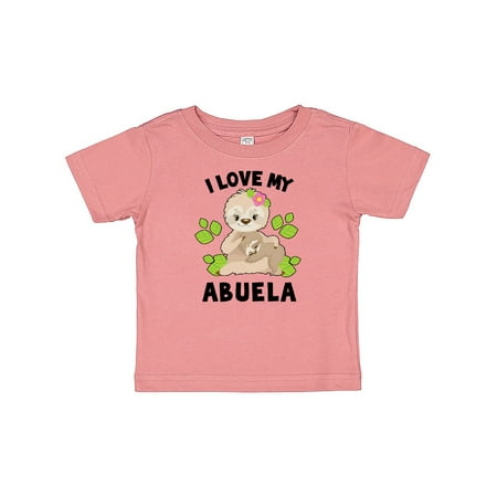 Inktastic Cute Sloth I Love My Abuela with Green Leaves Gift Baby Boy or Baby Girl T-Shirt
Inktastic Cute Sloth I Love My Abuela with Green Leaves Gift Baby Boy or Baby Girl T-Shirt