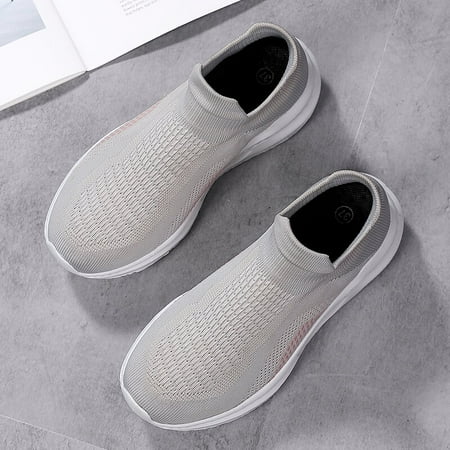 Lightweight Solid Color Weaving Sneakers Breathable Thick Sole Slip On Running Sports Shoes Women‘s Footwear
Lightweight Solid Color Weaving Sneakers Breathable Thick Sole Slip On Running Sports Shoes Women‘s Footwear