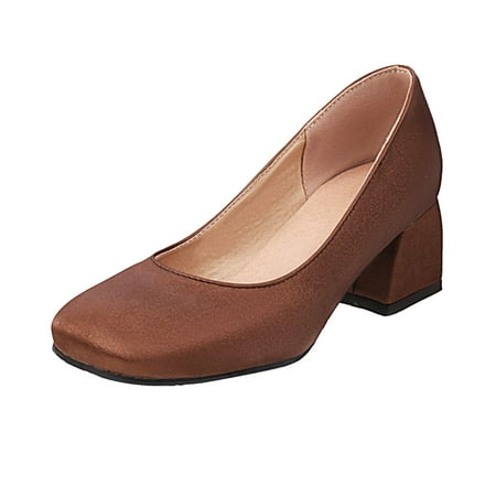ZHAGHMIN Wedge Sport Shoes For Women Ladies Fashion Solid Color Leather Square Head Shallow Mouth Thick High Heeled Casual Shoes Womens Shoes Wedge Heel For Women Flat Bridal Shoe Womens All Shoes F
ZHAGHMIN Wedge Sport Shoes For Women Ladies Fashion Solid Color Leather Square Head Shallow Mouth Thick High Heeled Casual Shoes Womens Shoes Wedge Heel For Women Flat Bridal Shoe Womens All Shoes F