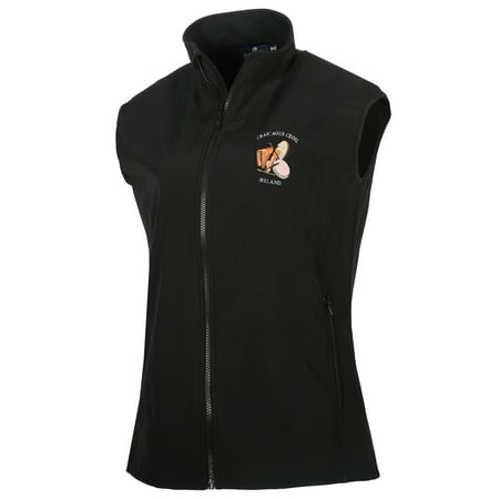 Malham USA Ladies Craic and Ceoil Shell Polyester Gilet (Black, 14-16)
