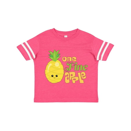 Inktastic One Fine Apple Cute Pineapple Gift Toddler Boy or Toddler Girl T-Shirt
Inktastic One Fine Apple Cute Pineapple Gift Toddler Boy or Toddler Girl T-Shirt
