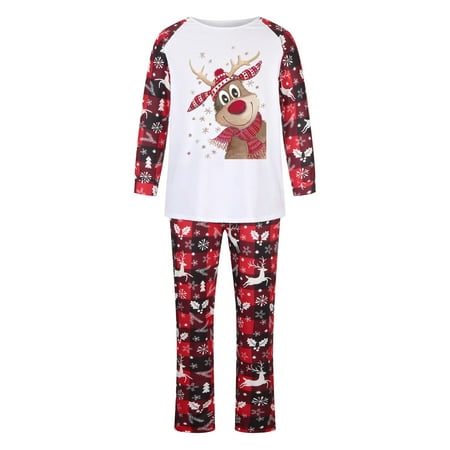 women Christmas pajamas for family matching outfits son daughter sets soft Red Parent-child Attire Christmas Suits Patchwork Plaid Printed Homewear Round Neck Long Sle
women Christmas pajamas for family matching outfits son daughter sets soft Red Parent-child Attire Christmas Suits Patchwork Plaid Printed Homewear Round Neck Long Sle