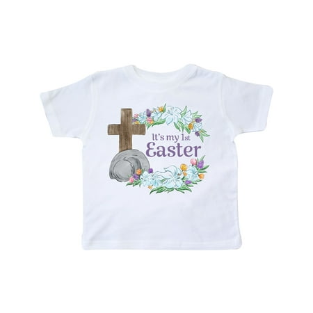 Inktastic It s My 1st Easter with Cross and Flowers Gift Toddler Boy or Toddler Girl T-Shirt
Inktastic It s My 1st Easter with Cross and Flowers Gift Toddler Boy or Toddler Girl T-Shirt